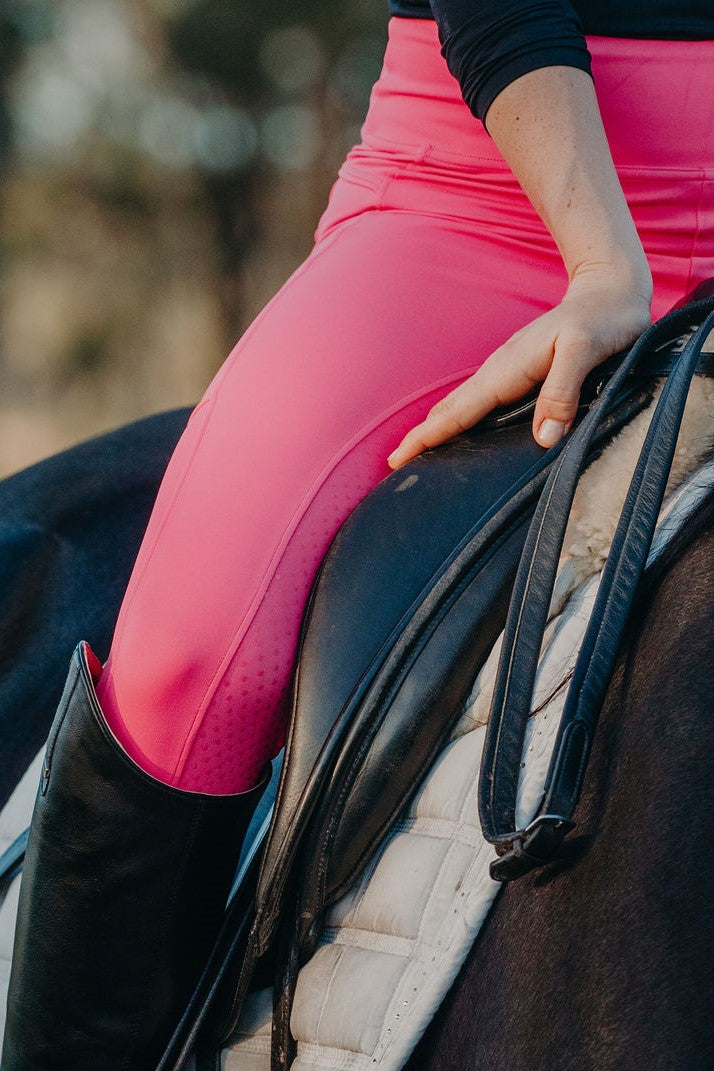 Horse Riding Tights for Women. Riding Leggings in beautiful colours –  Saddle & Canter